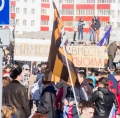 Годовщина возвращения Крыма в Россию. Участие сотрудников ГАУЗ РКПЦ         МЗ РБ на митинге. «Мы вместе».