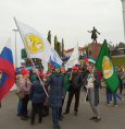 Патриотический митинг по итогам референдума 